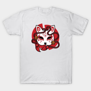 Japanese kitsune mask T-Shirt